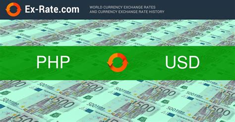 Convert USD to PHP at the real exchange rate .